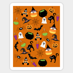 Halloween (Orange) Sticker